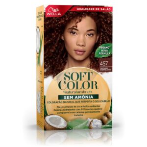 Tinta de Cabelo Soft Color Castanho Avermelhado 457